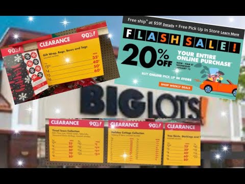 90 Off Christmas Clearance At Big Lots Check Your Nearest Store And Score Some Youtube 90 Off Christmas Clearance At Big Lots Check Your Nearest Store And Score Some Youtube