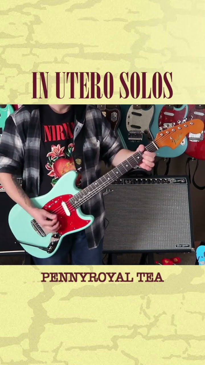Nirvana In Utero Guitar Solos - YouTube