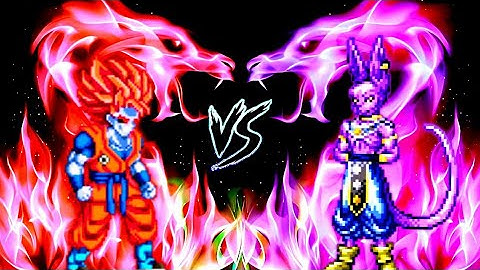 Goku Terror Final OP VS Lord Beerus MUI V4 OP in Jump Force Mugen