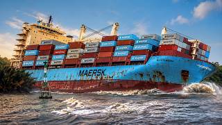 Manobrando NAVIOS de CARGA em águas RASAS 