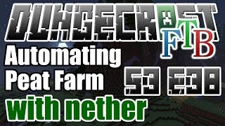 DungeCraft - Tekkit & FTB - Peat Multifarm Automation - S3 E38 Real Tech 037 Peat Multifarm