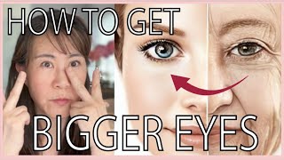 MAKE EYES BIGGER BY DOING THIS!😱Lift sagging eye lids, erase eye bags, dark circles. Permanently!😱