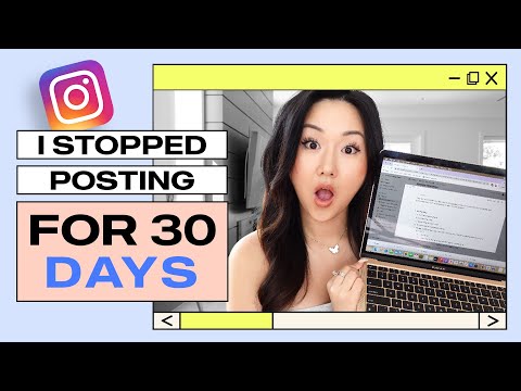 I STOPPED posting on Instagram for 30 days... (WHAT HAPPENED TO MY ACCOUNT!?) 