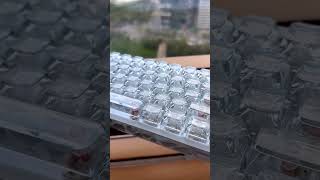 Star Prism Clear PC Keycaps – ASA Profile RGB Shine-Through