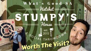 Stumpy's Hatchet House Review | Whats Good SA | John Moses