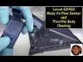 Lexus GX460 Mass Airflow Sensor and Throttle  body cleaning