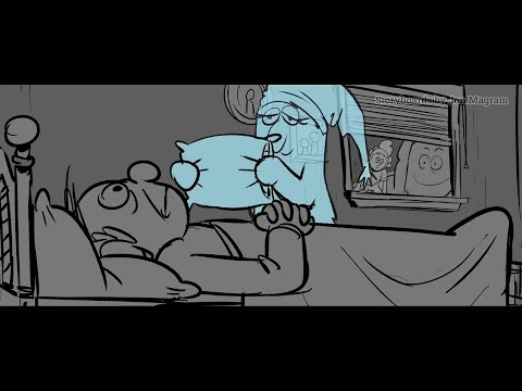 Orion and the Dark - Jon Magram Storyboards - "Observing the Entities"