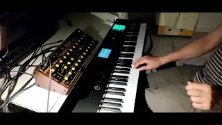 Behringer Wasp pt 4: Using LFO for rhythm detuning oscillators, with some effects