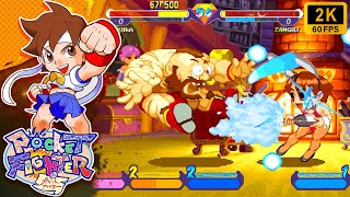 Super Gem Fighter Mini Mix- Sakura (Arcade \/ 1997) 2K 60FPS