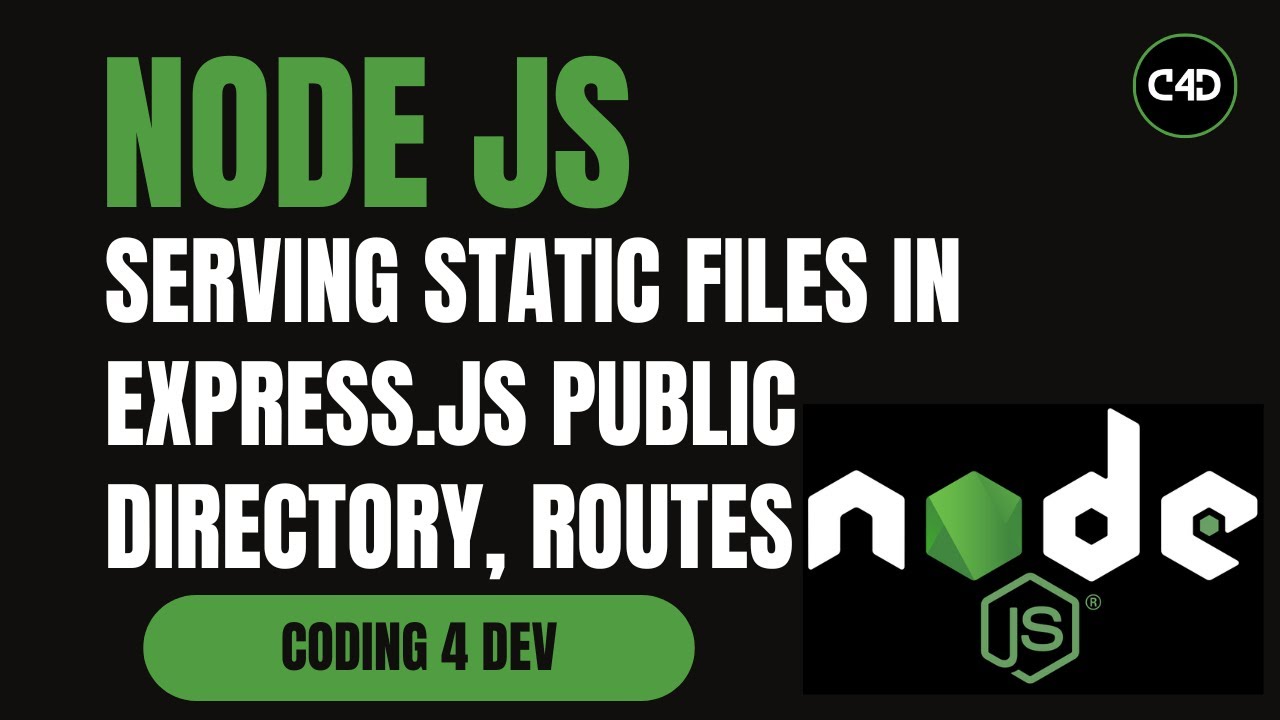 Serving Static Files in Express.js 📁 | Public Directory, Routes & Best ...