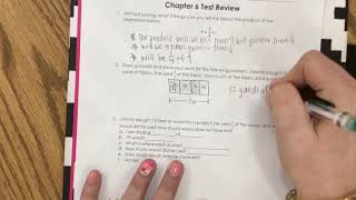Chapter 6 Math Test Review