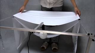 【王様の撮影キット】のディフューザーの取り付け方