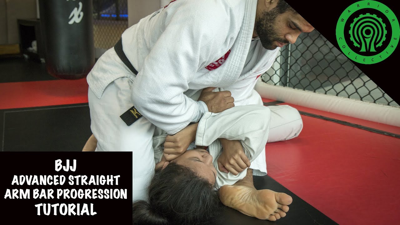 BJJ Advanced Straight Arm Bar Progression Tutorial YouTube