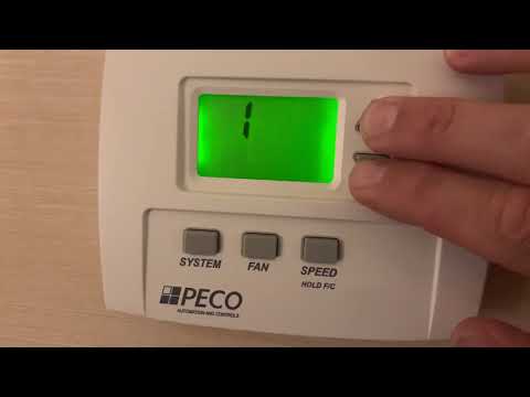Peco thermostat hack hotel / crew /Holiday Inn
