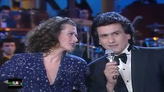 Toto Cutugno e Gigliola Cinquetti cantan "Insieme:1992" y "Non ho l´età". Eurofestival 1991 Roma(it)