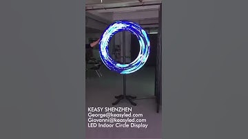 Led indoor cirle display | KEASY SHENZHEN TECHNOLOGIES