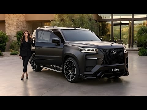 The 2026 Lexus LX 800 Goes Full Villain Mode 😈 | Matte Black