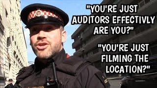 1st Amendment Audit (UK), Scientology London: COPS CALLED!