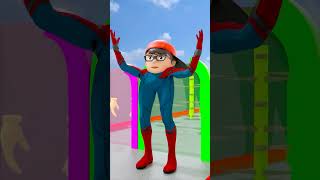 Help Build a Queen Run Challenge With Spider Nick - Scary Teacher 3D Animation #shorts
