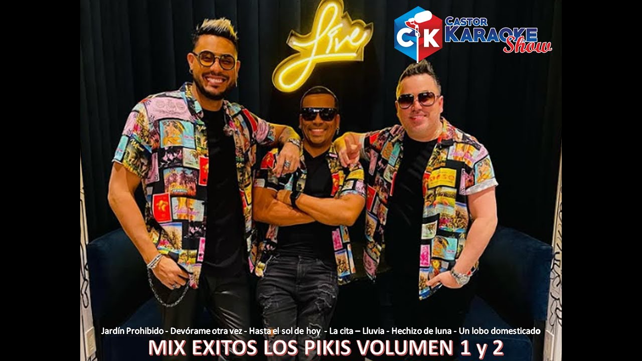 karaoke  mix los pikis vol 1 y 2 #karaokeslatinos #karaoke #salsa #salsaromantica #tiktok