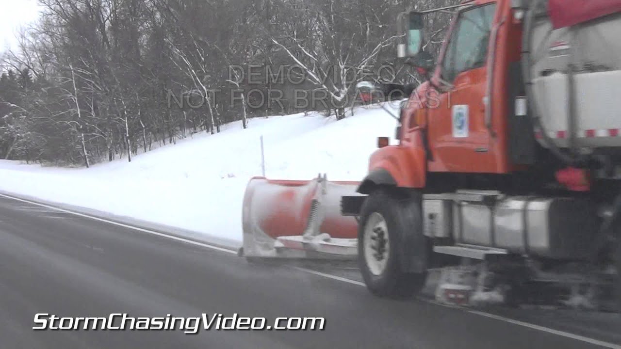 2/28/2014 Albert Lea, MN Interstate 35 Snow Storm