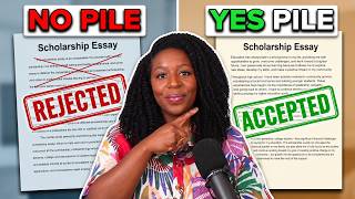 Scholarship Rejection Here’s How to Fix Your Application FAST