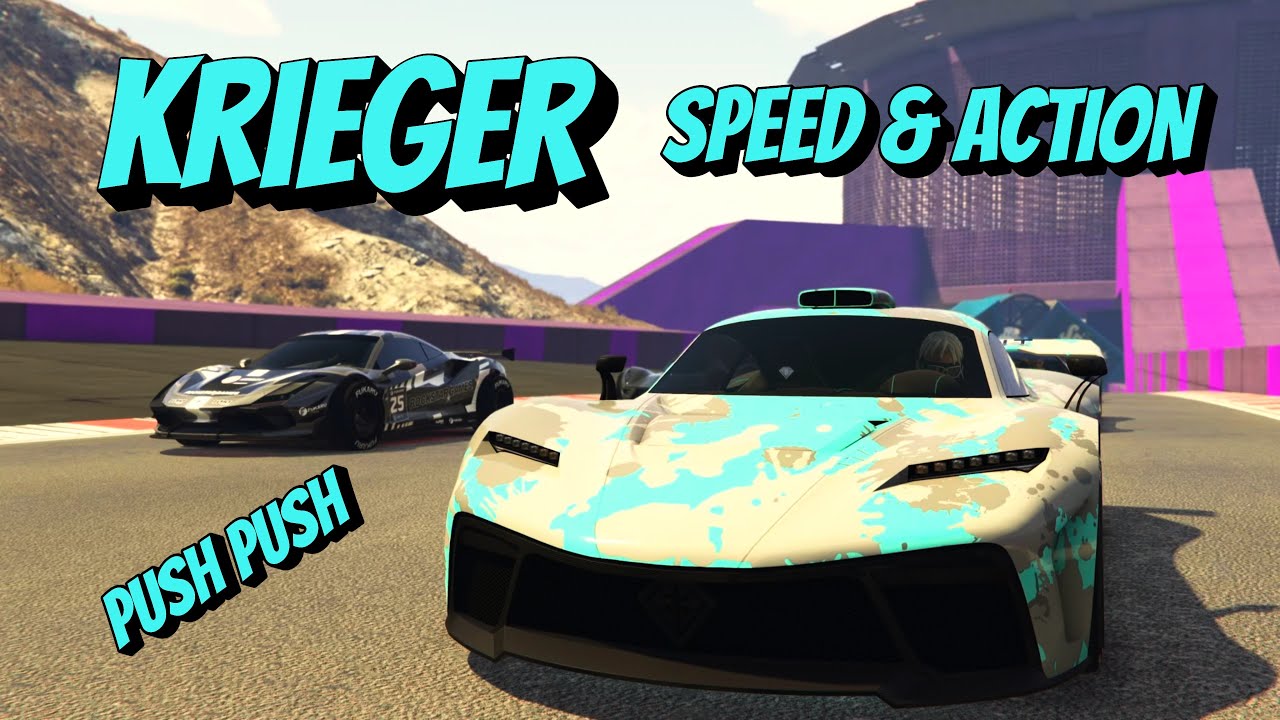 KRIEGER SPEED & ACTION GTA ONLINE 🏎️🏁