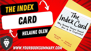 The Index Card by Helaine Olen and Harold Pollack Intro