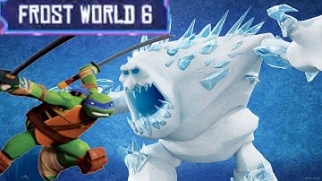 Teenage Mutant Ninja Turtles: Portal Power - Frost World 6 / nickelodeon games full walkthrough