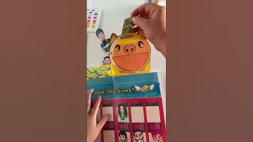 Squid game season 3⁉️ game book📕  by @JunoCraft주노크래프트  #squidgame #squidgameseason3 #squidgame2