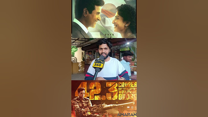 Amaran Public Review | Amaran Review | Amaran Movie Review |  Sivakarthikeyan #amaranpublicreview