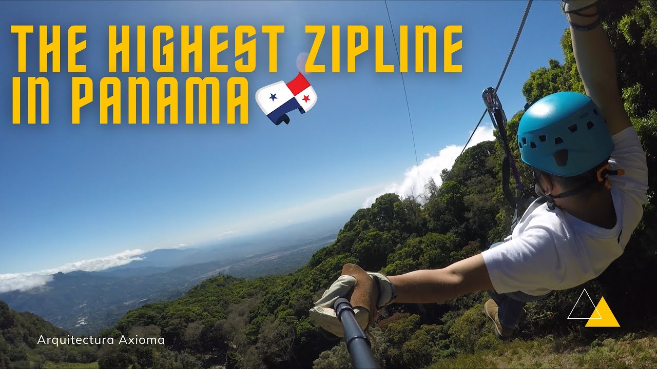 Highest Zipline in Panama 🇵🇦 🏔 (+7546ft above sea level) Architect in