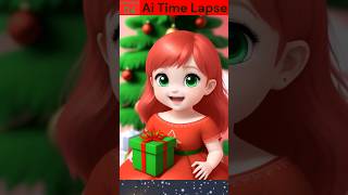 Christmas Princess Anna II (Anna's Hypothetical Daughter) Time Lapse #shorts #holiday #christmas