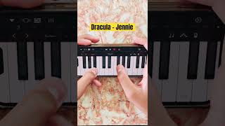 Dracula - Jennie #hollywood #remix #song #piano #jennie