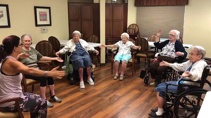 Chair Yoga dance : What A Wonderful World