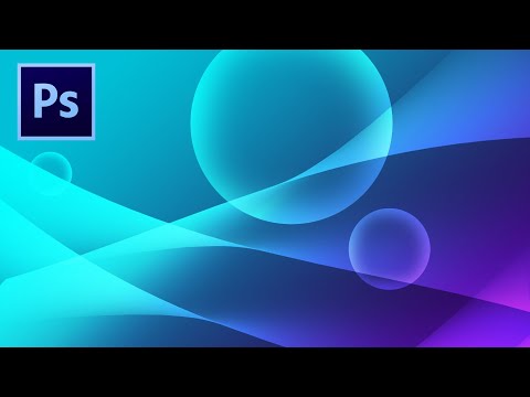 How to Create Abstract Background / Adobe Photoshop  สร้างพื้นหลังสวยๆ ใน 10 นาที