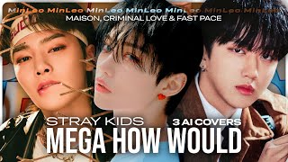 Stray Kids Mega How Would [Using Ai Covers] Pt.2 • Minleo ; Collab W/ @Leonkpopper
