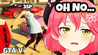 Miko Couldn't Stop Her Fan...[GTA5/I Love Sakura Miko]