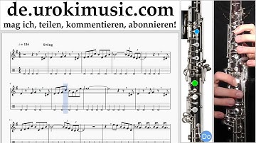 Oboe Lernen The Pink Panther - Theme Song Tabulatur Teil#2 um-i995