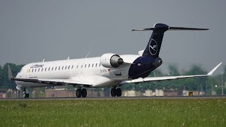 ✈ Lufthansa | Mitsubishi CRJ-900LR - D-ACNL | Amsterdam - Munich | 3C4DCC | AGE (Feb 2010)