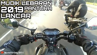 MUDIK LEBARAN 2019 VIA PANTURA | MOTOVLOG INDONESIA