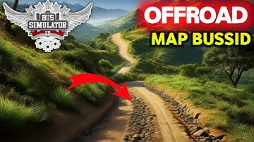 How to Add Off Road Map Mod In Bus Simulator Indonesia | Bussid New Offroad Map | V4.3.4