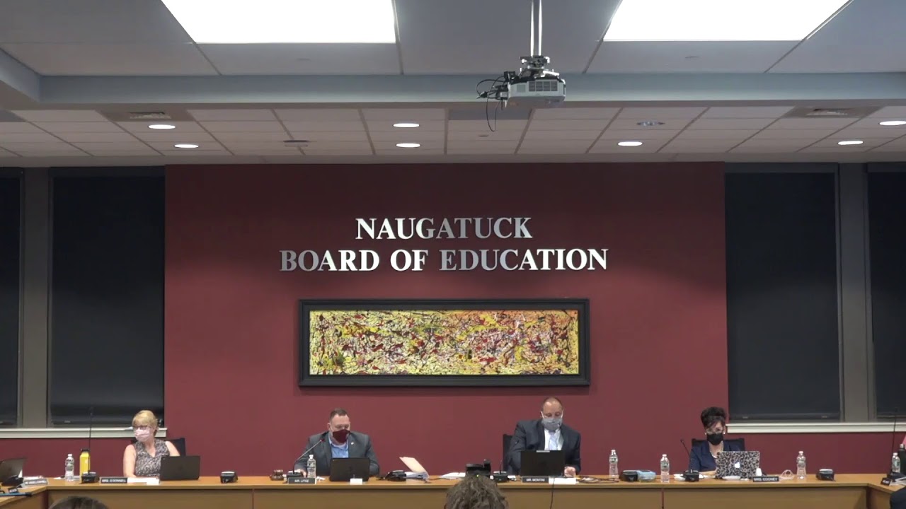 Naugatuck Public Schools August 12 2021 BOE Meeting YouTube