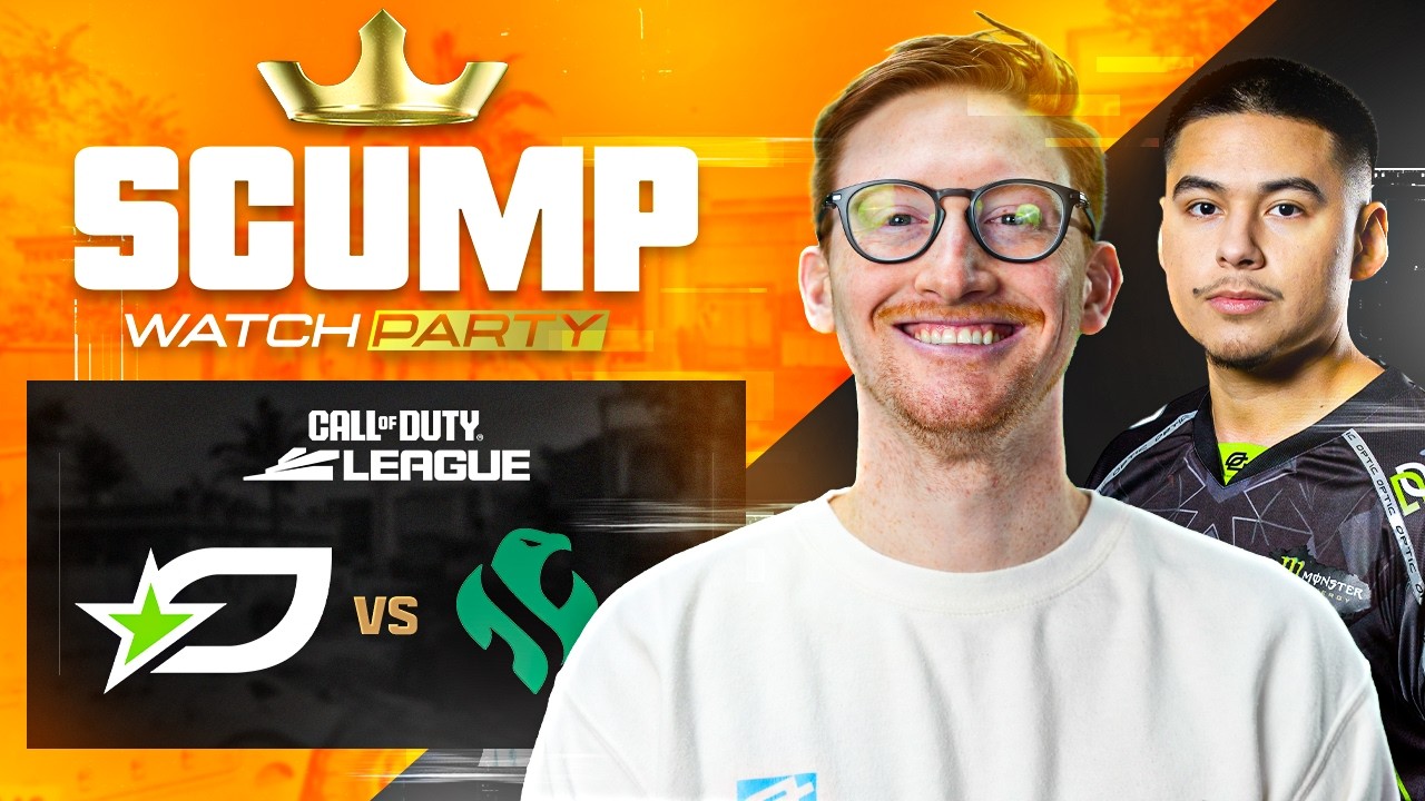 🔴LIVE - SCUMP WATCH PARTY!! OpTic TEXAS vs RIYADH FALCONS | CDL MAJOR 2 QUALIFIERS WEEK 6