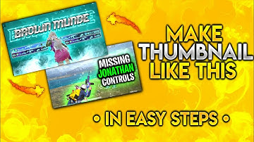 MAKE THUMBNAIL LIKE LOST BOY | HOW TO MAKE THUMBNAIL LIKE LOST BOY | THUMBNAIL TUTORIAL VIDEO