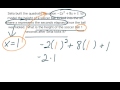 Evaluating Quadratic Functions and Variables