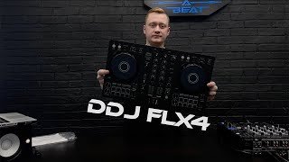 Pioneer DDJ-FLX-4. Распаковка и полный обзор контроллера. SYNCABEAT DJ School