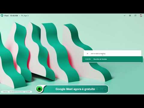 Video Google Meet agora é gratuito - youtube