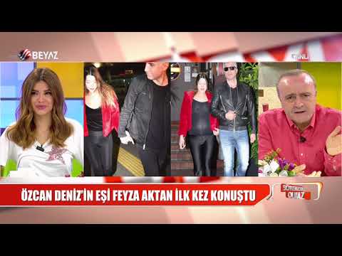 Özcan Deniz'in eşi Feyza Aktan, ilk kez konuştu