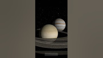 What if Jupiter and Saturn Colided #spacesim #space #science #universesandbox